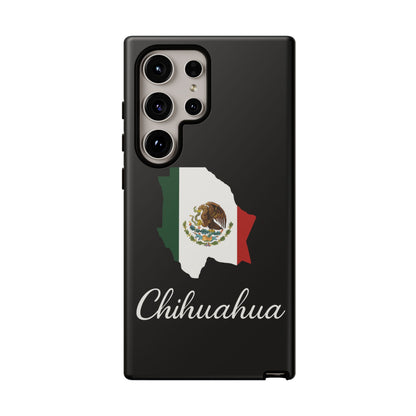 Chihuahua Mexico Flag Map Phone Case | Mexican American Pride Tough Case for iPhone & Samsung