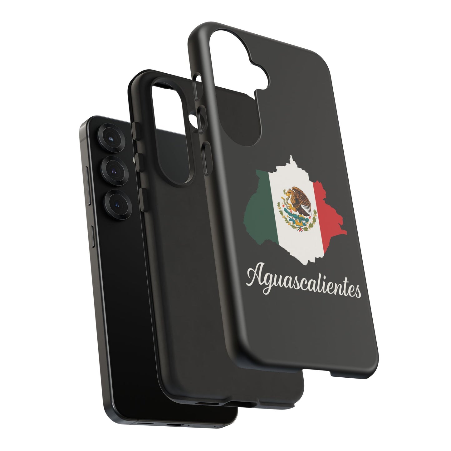 Aguascalientes Mexico Flag Map Phone Case | Mexican American Pride Tough Case for iPhone & Samsung