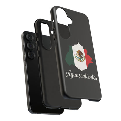 Aguascalientes Mexico Flag Map Phone Case | Mexican American Pride Tough Case for iPhone & Samsung