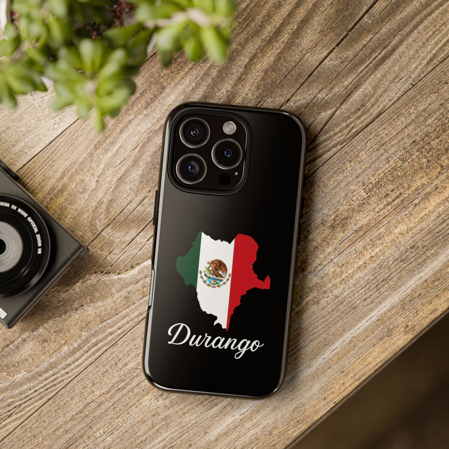 Durango Mexico Flag Map Phone Case | Mexican American Pride Tough Case for iPhone & Samsung