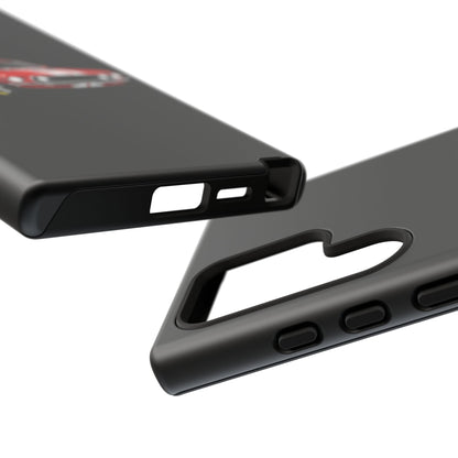 Red Muscle Car Phone Case – Classic Car Racing Tough Protective Case