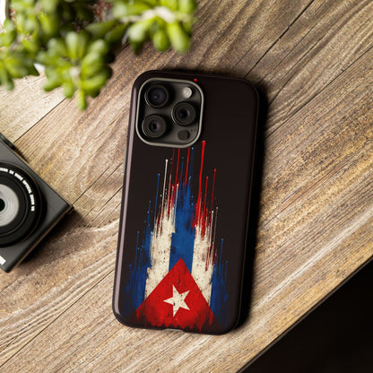 Cuban Flag Phone Case | Cuba Flag Tough Case | Patriotic Cuban Pride iPhone Samsung Protective Cover