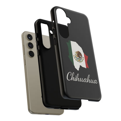 Chihuahua Mexico Flag Map Phone Case | Mexican American Pride Tough Case for iPhone & Samsung