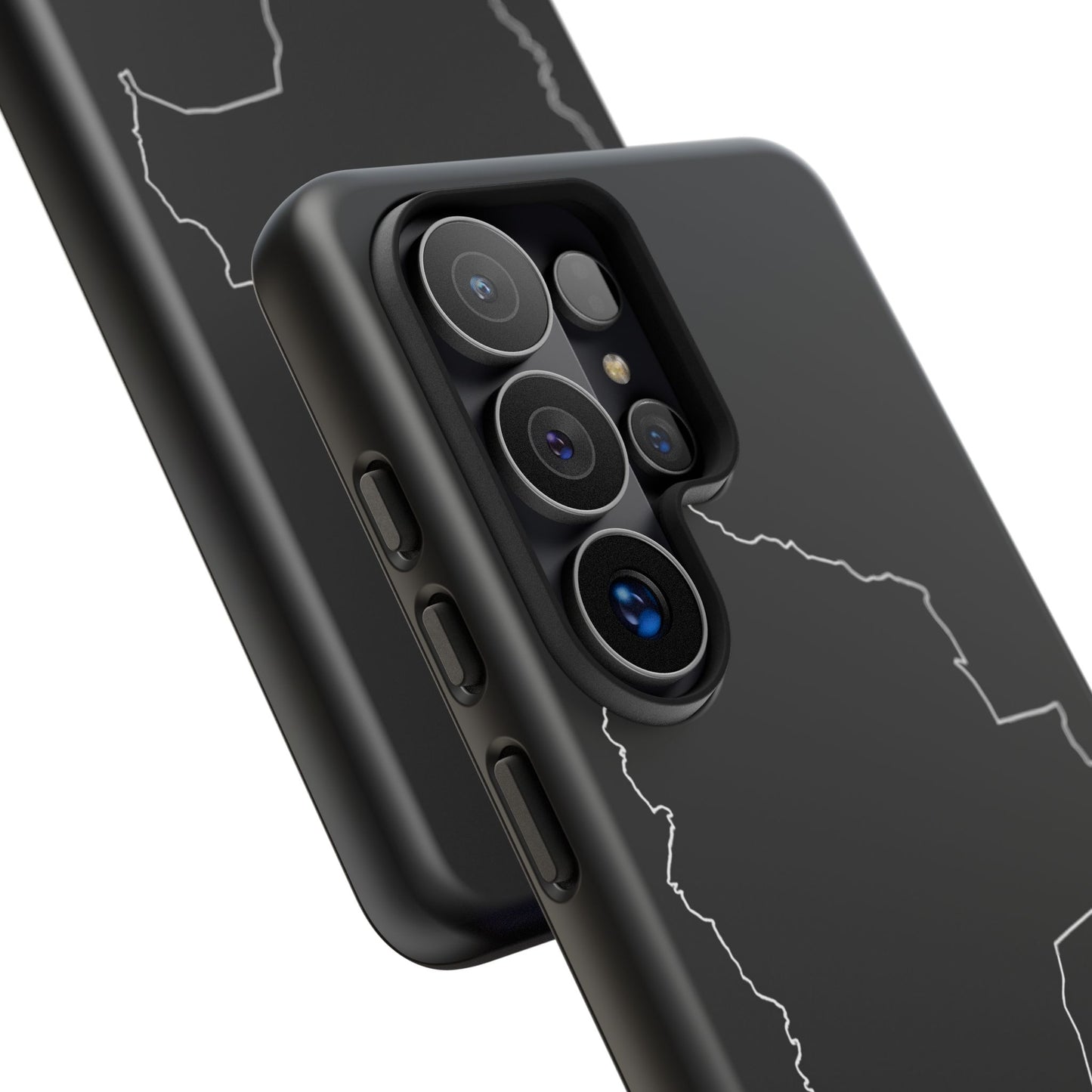 Bolivia Outline Phone Case – Minimal Country Map Tough Cover