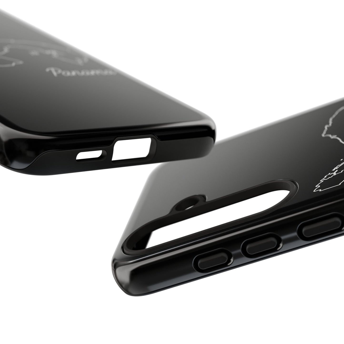 Panama Outline Phone Case – Minimal Country Map Tough Case (iPhone, Samsung, Pixel)