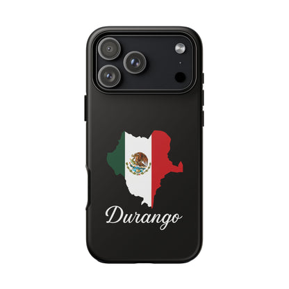 Durango Mexico Flag Map Phone Case | Mexican American Pride Tough Case for iPhone & Samsung