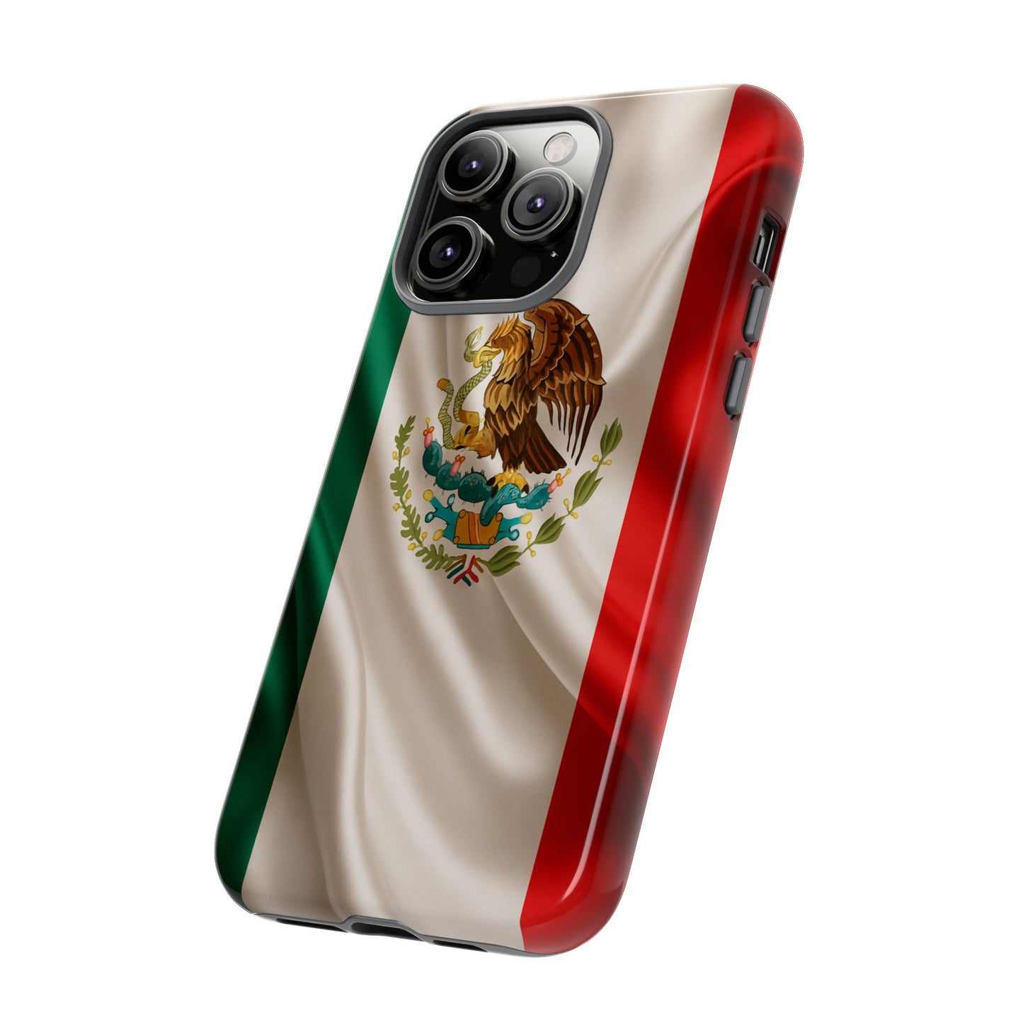 Mexico Flag Phone Case | Mexican Pride iPhone & Samsung Case | Tricolor Aesthetic Tough Protective Cover