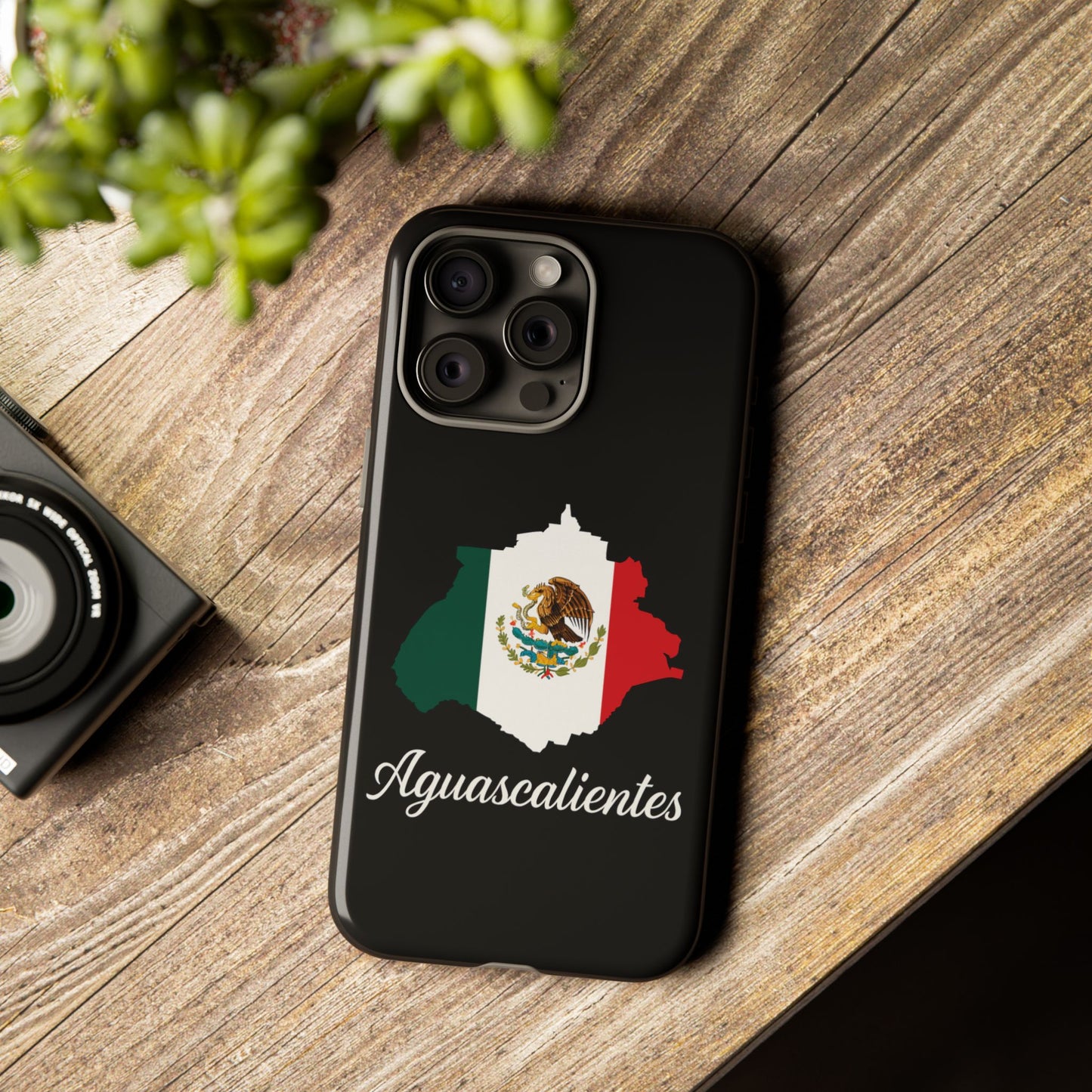 Aguascalientes Mexico Flag Map Phone Case | Mexican American Pride Tough Case for iPhone & Samsung