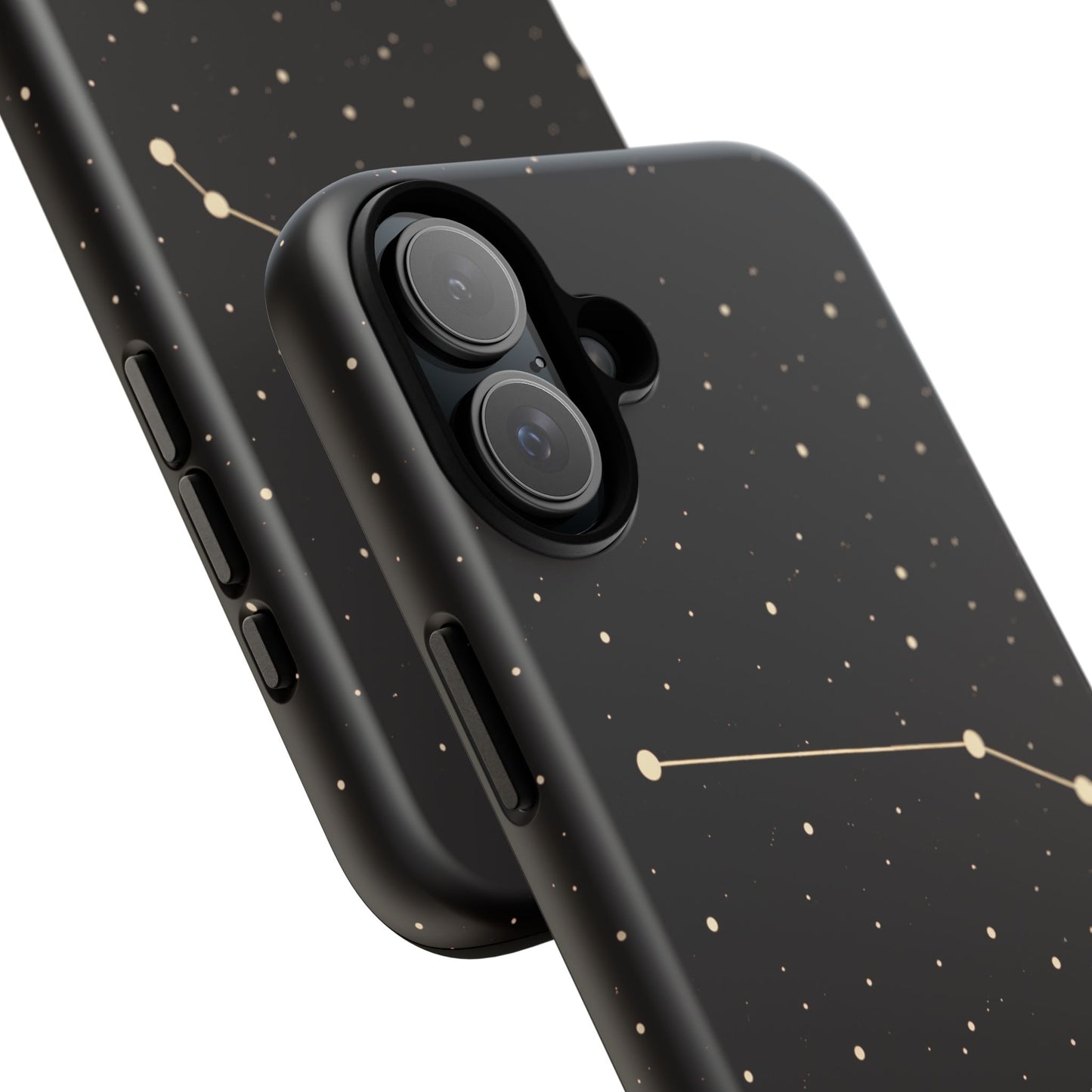 Aries Zodiac Constellation Phone Case – Luxe Gold Celestial Cover