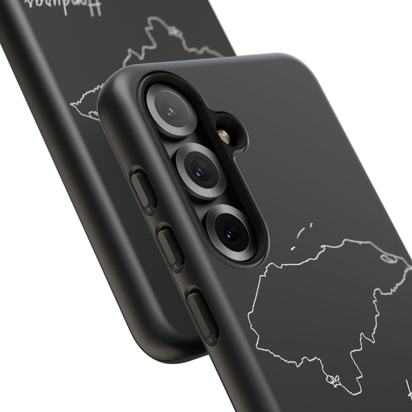 Honduras Outline Phone Case – Minimal Country Map Tough Case (iPhone, Samsung, Pixel)