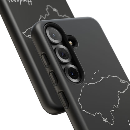Honduras Outline Phone Case – Minimal Country Map Tough Case (iPhone, Samsung, Pixel)