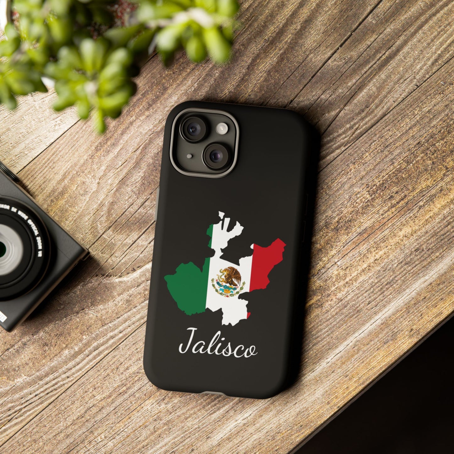 Jalisco Mexico Flag Map Phone Case | Mexican American Pride Tough Case for iPhone & Samsung
