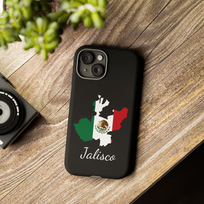 Jalisco Mexico Flag Map Phone Case | Mexican American Pride Tough Case for iPhone & Samsung