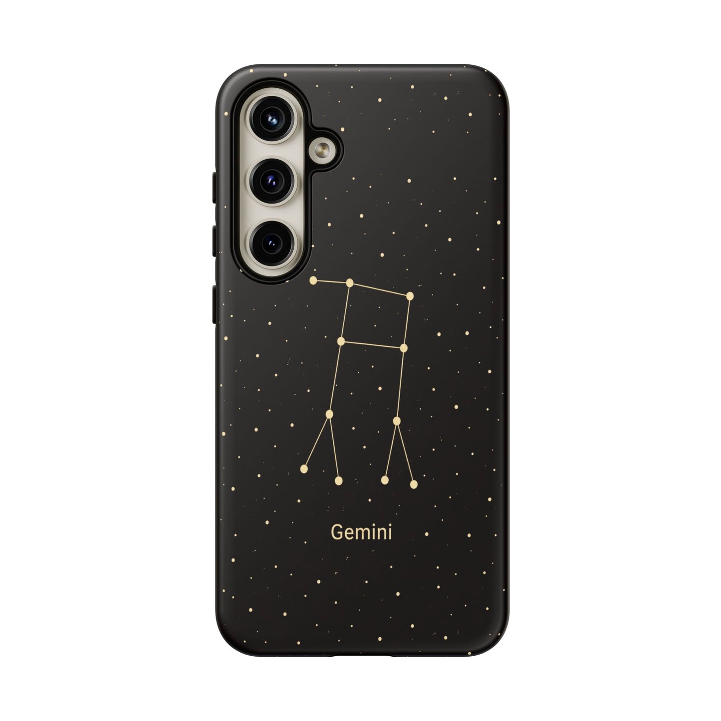 Gemini Zodiac Constellation Phone Case – Luxe Gold Celestial Cover