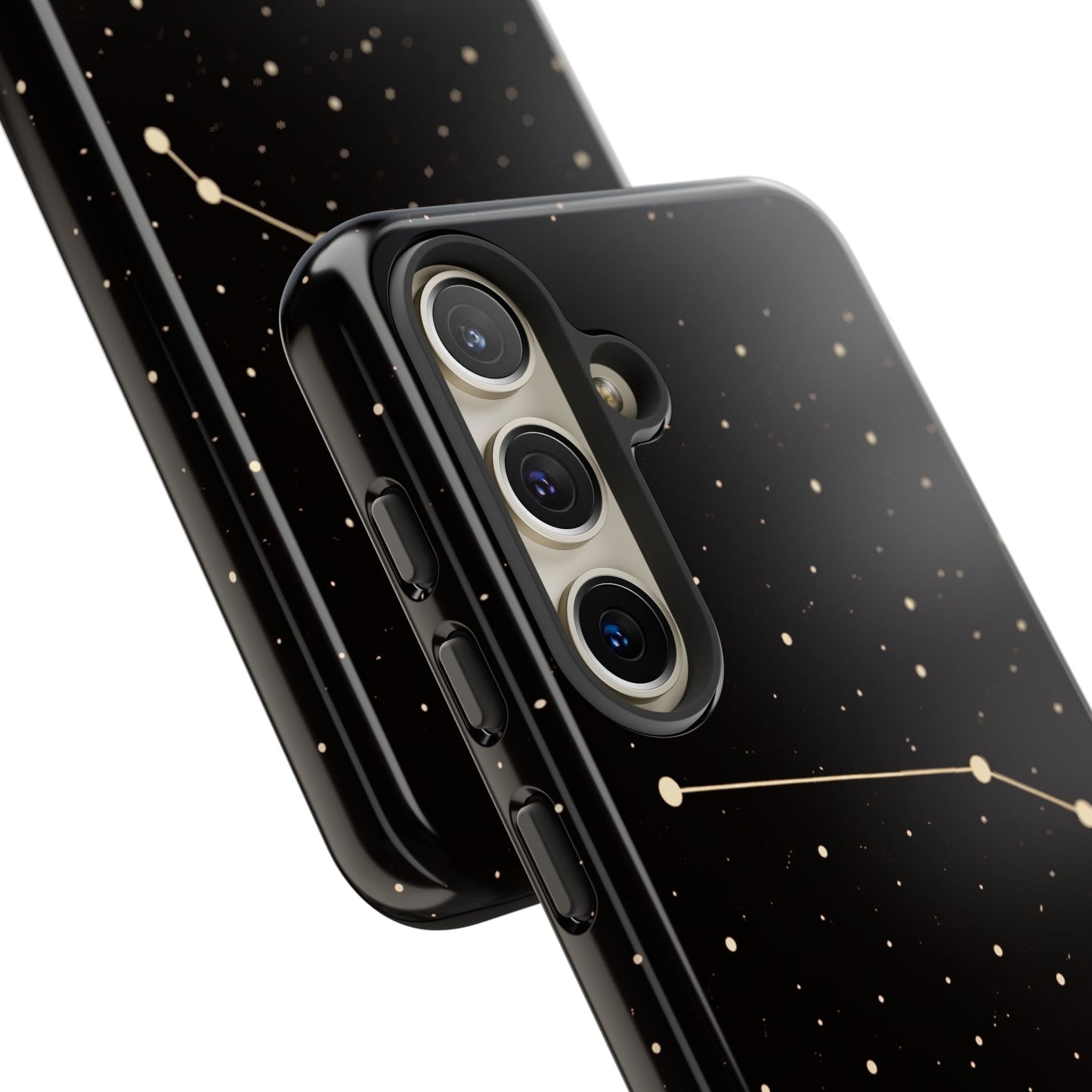 Aries Zodiac Constellation Phone Case – Luxe Gold Celestial Cover