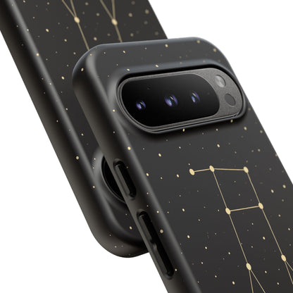 Gemini Zodiac Constellation Phone Case – Luxe Gold Celestial Cover