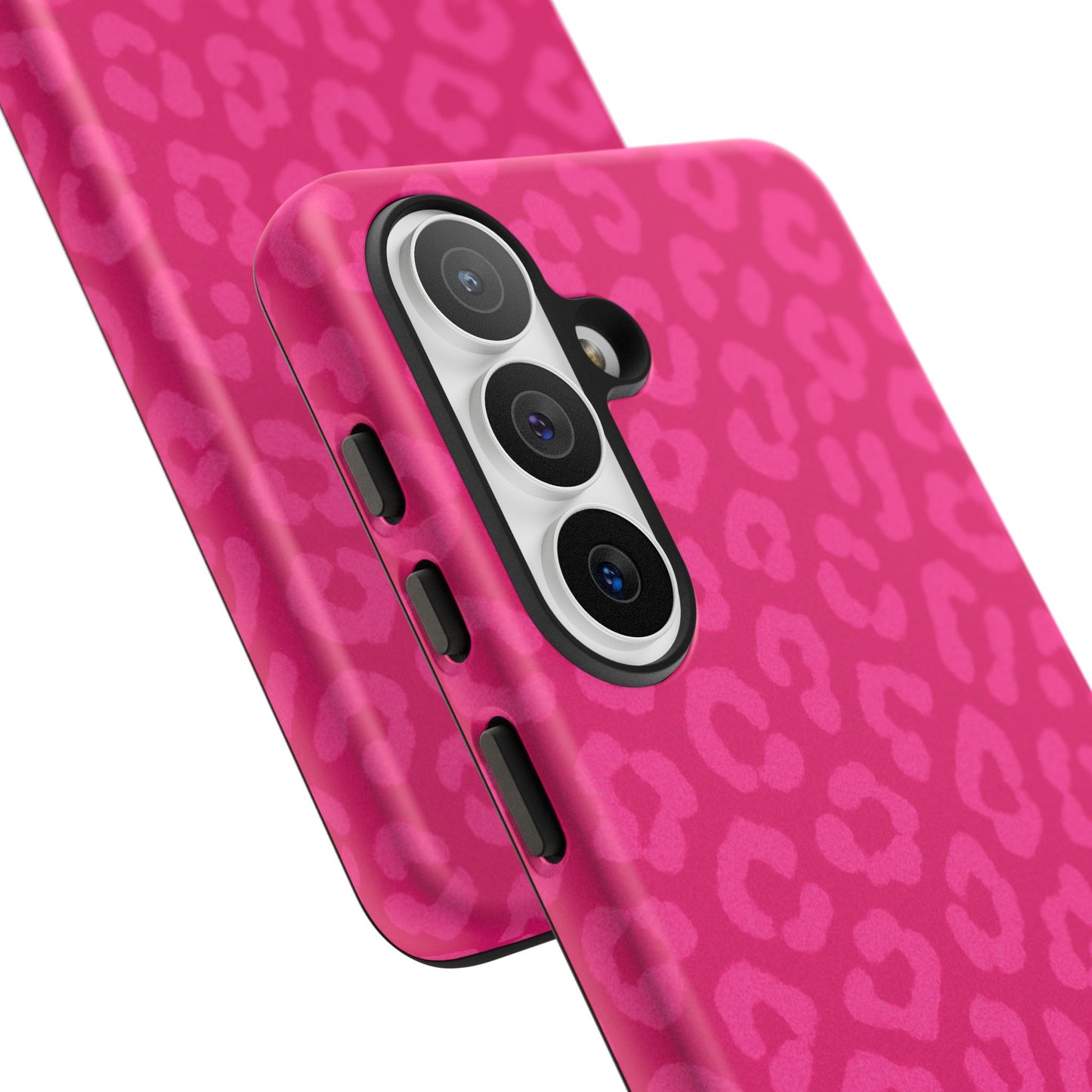 Hot Pink Leopard Phone Case – Bold Coquette Aesthetic Tough Case