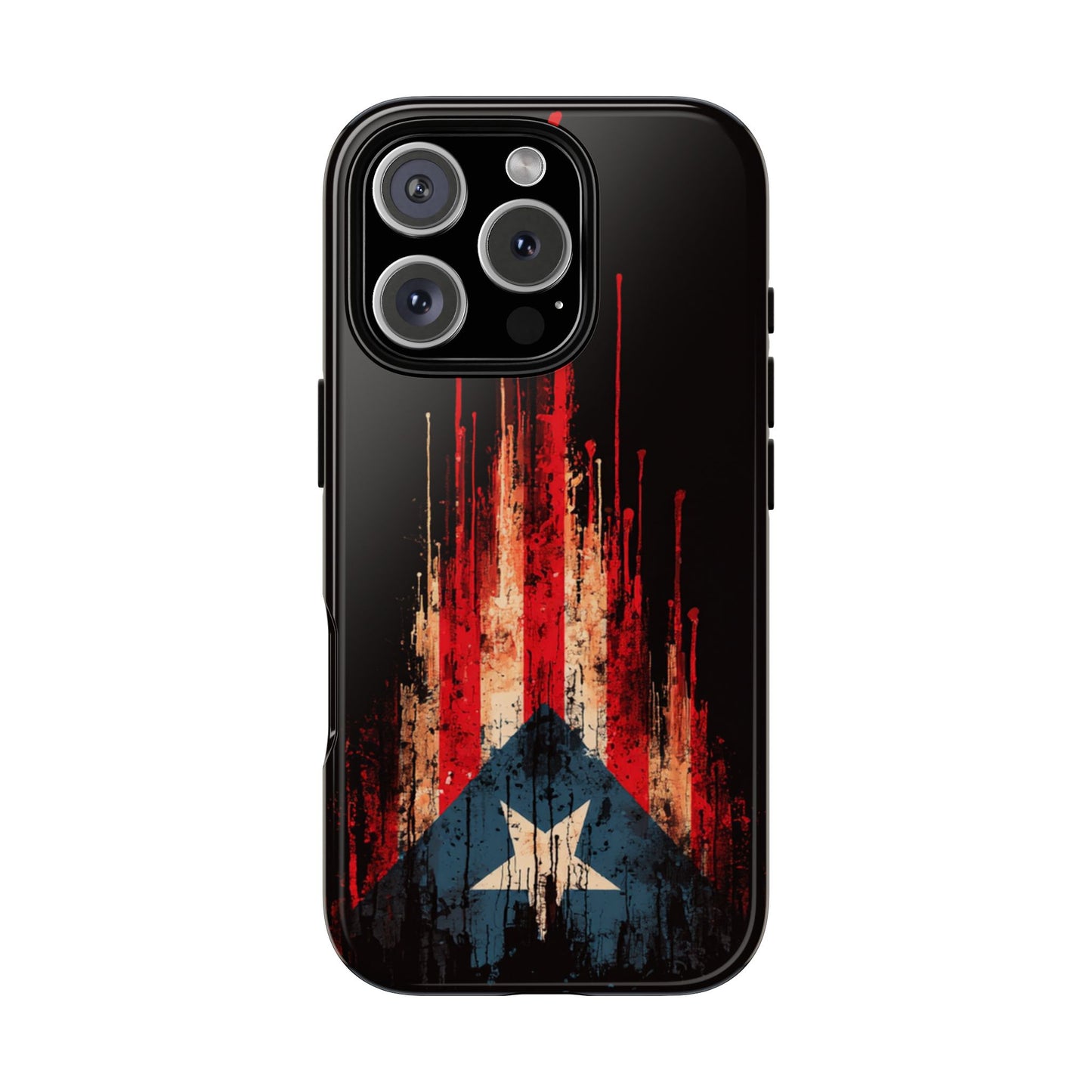 Puerto Rico Flag Phone Case | Distressed Puerto Rican Flag Tough Case | Boricua Pride Protective iPhone Samsung Cover