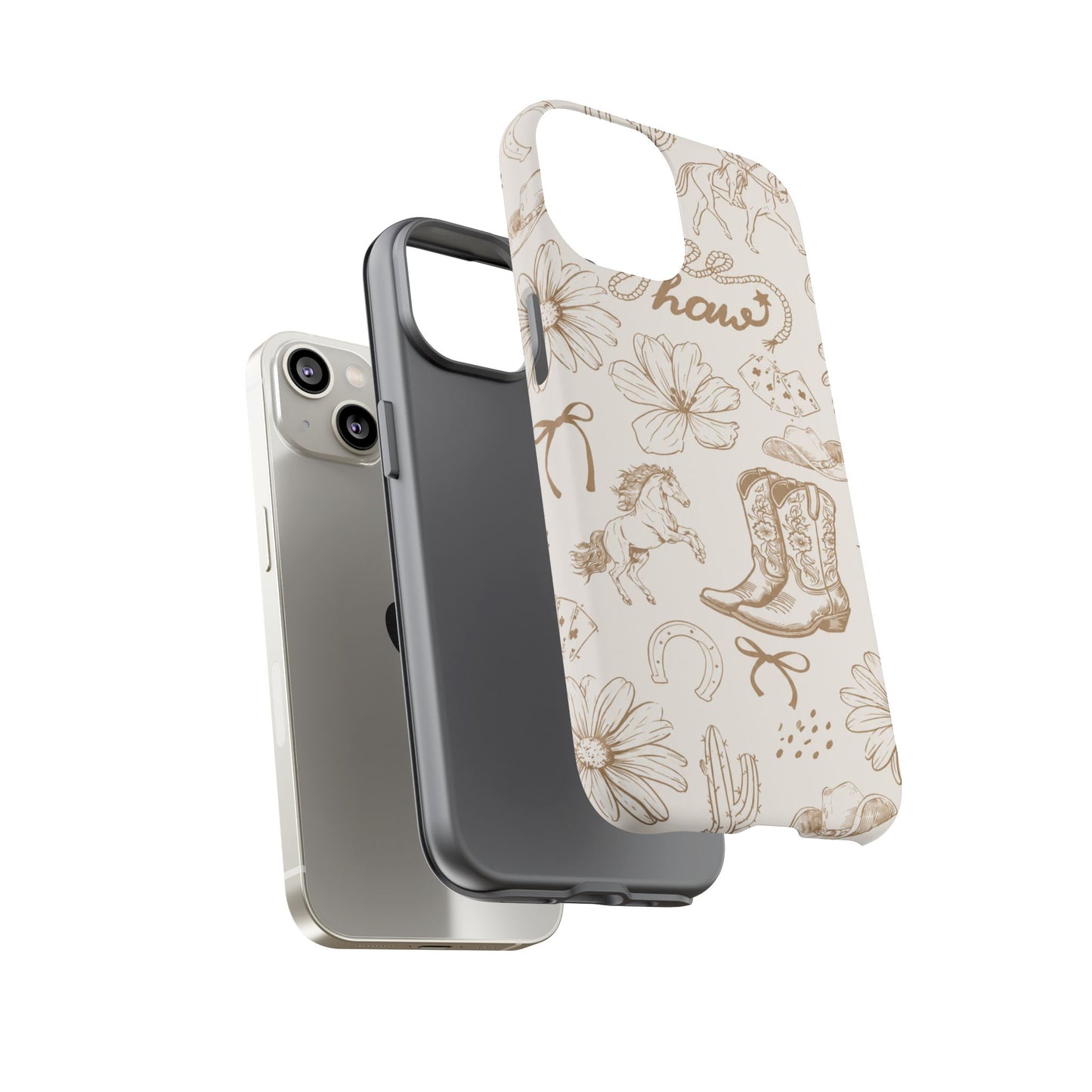 Western Cowgirl Phone Case for iPhone Samsung Galaxy Pixel Tough Case