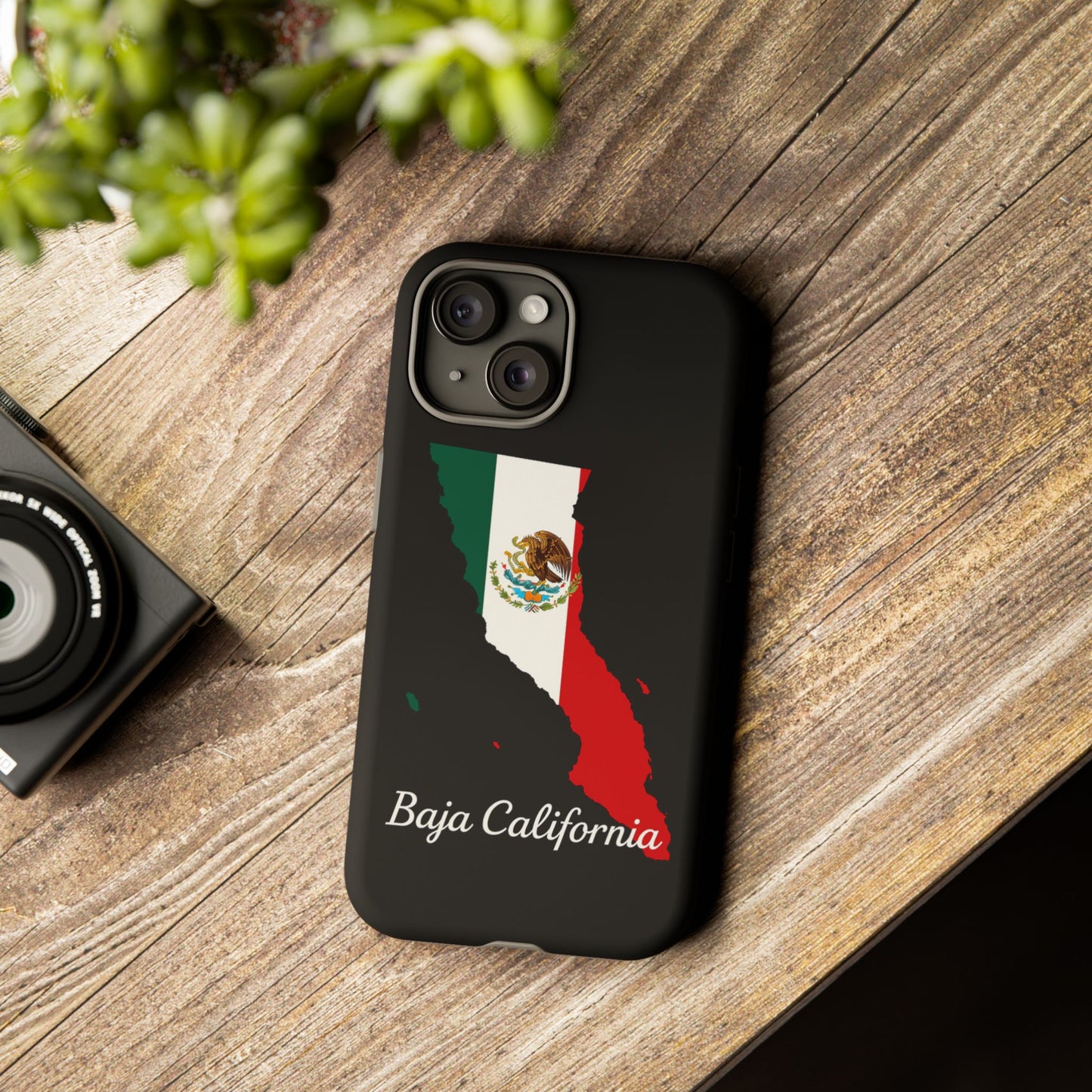 Baja California Mexico Flag Map Phone Case | Mexican American Pride Tough Case for iPhone & Samsung