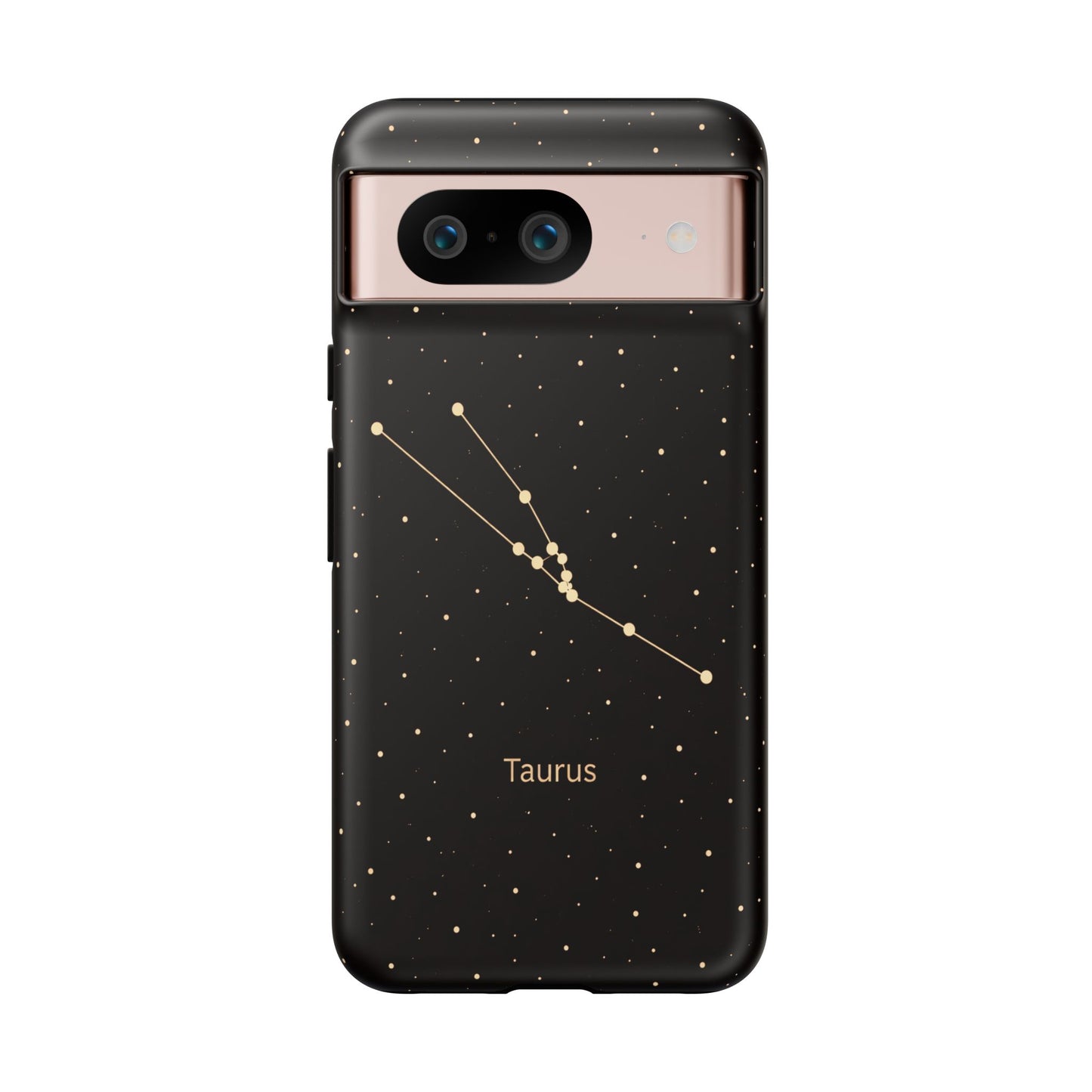 Taurus Zodiac Constellation Phone Case – Luxe Gold Celestial Cover