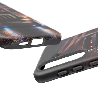 Semi Truck Phone Case American Flag Big Rig Trucker Gift iPhone Samsung