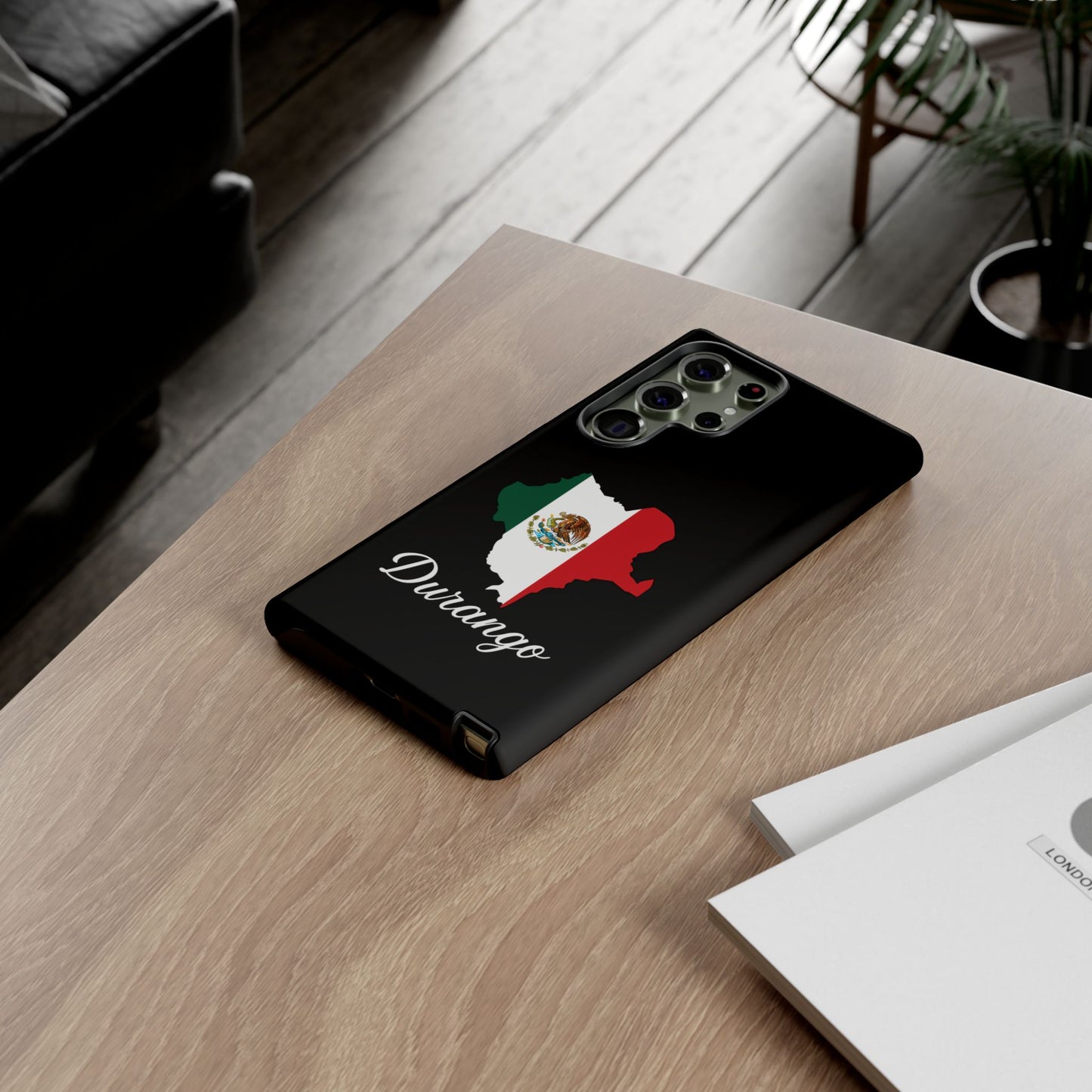 Durango Mexico Flag Map Phone Case | Mexican American Pride Tough Case for iPhone & Samsung