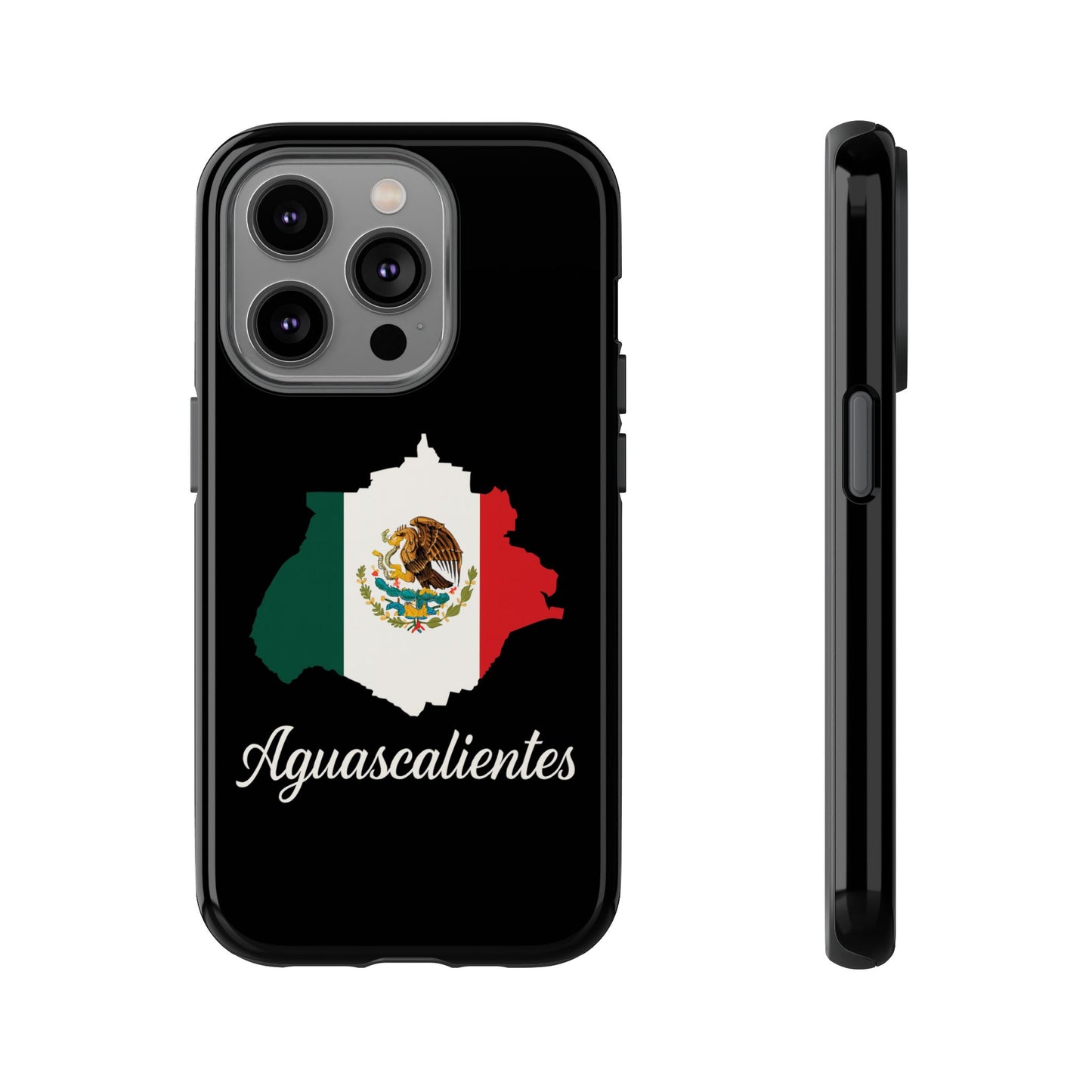 Aguascalientes Mexico Flag Map Phone Case | Mexican American Pride Tough Case for iPhone & Samsung