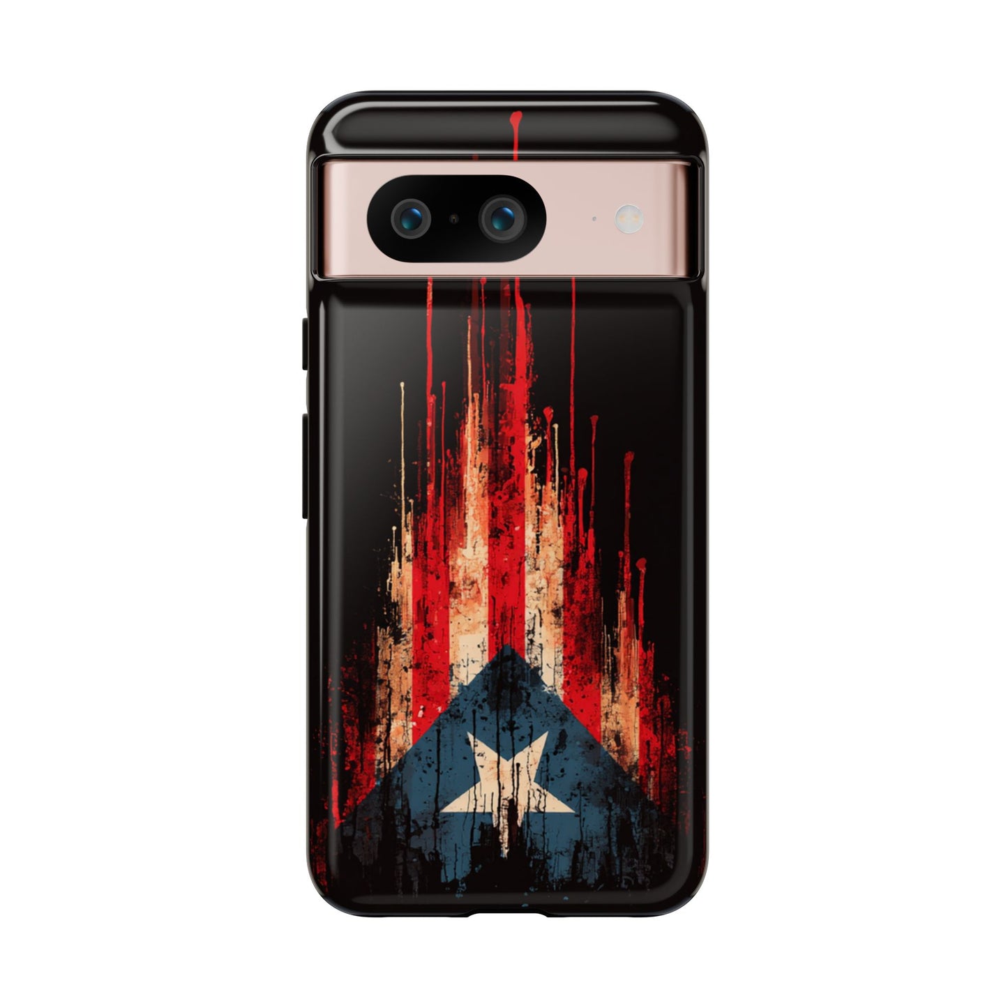 Puerto Rico Flag Phone Case | Distressed Puerto Rican Flag Tough Case | Boricua Pride Protective iPhone Samsung Cover