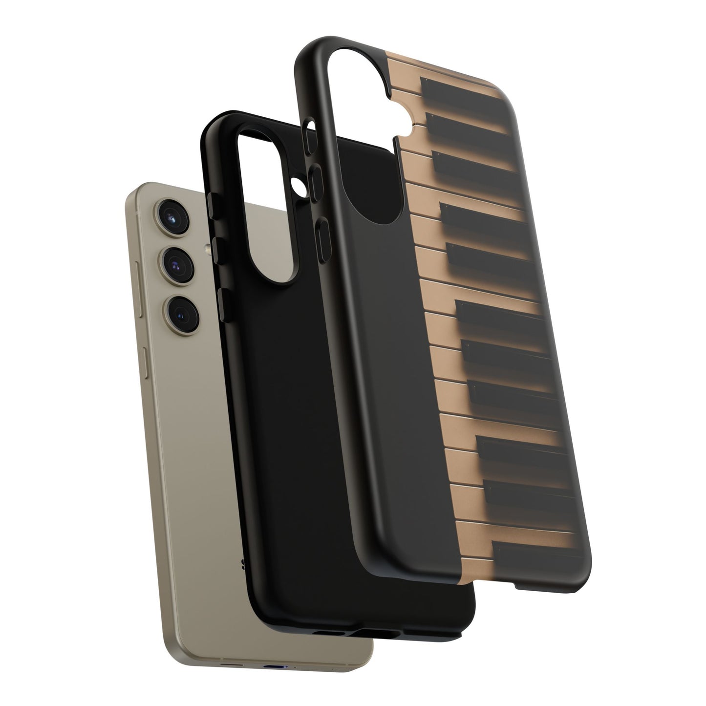 Piano Phone Case – Piano Keyboard Tough Case for Musicians (iPhone, Samsung, Pixel)