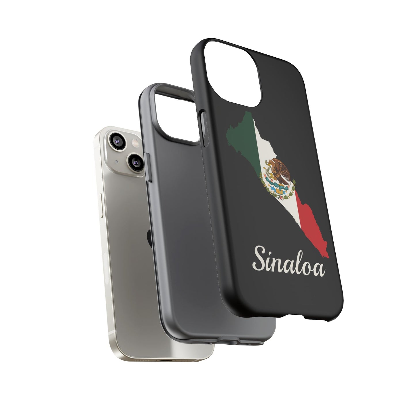 Sinaloa Mexico Flag Map Phone Case | Mexican American Pride Tough Case for iPhone & Samsung