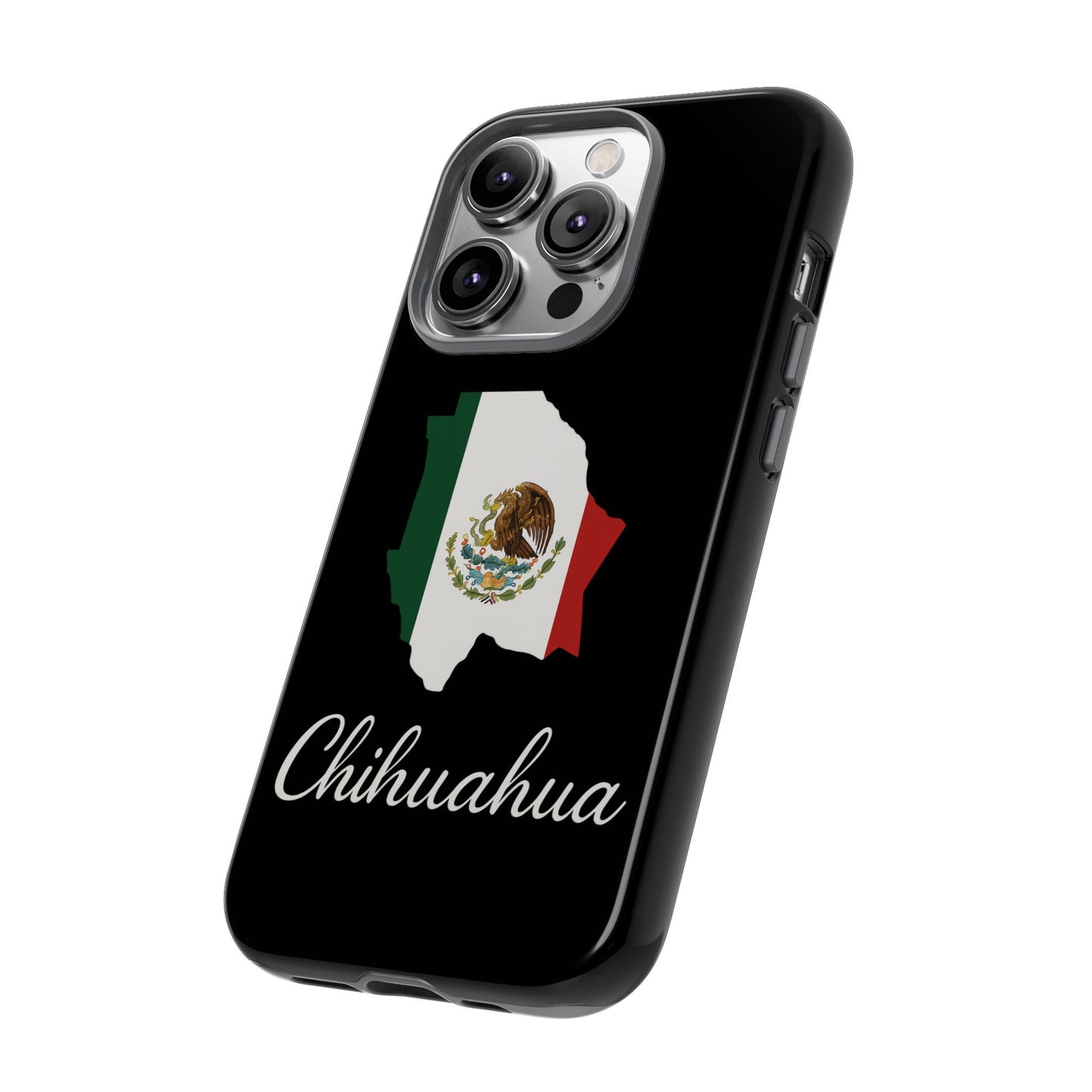 Chihuahua Mexico Flag Map Phone Case | Mexican American Pride Tough Case for iPhone & Samsung