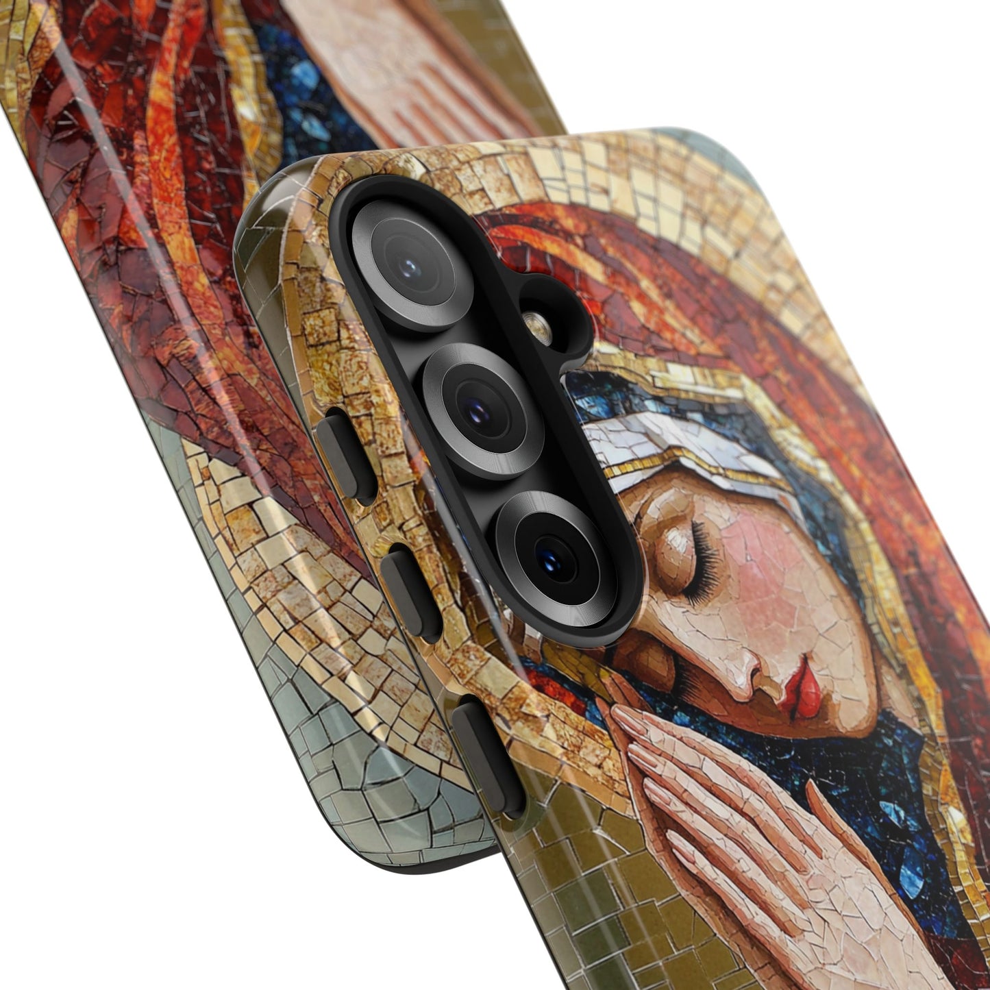 Virgin Mary Phone Case, Catholic Phone Case, Christian Aesthetic Case, Religious iPhone Case, Saint Art Case, Faith Gift