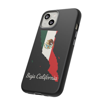 Baja California Mexico Flag Map Phone Case | Mexican American Pride Tough Case for iPhone & Samsung
