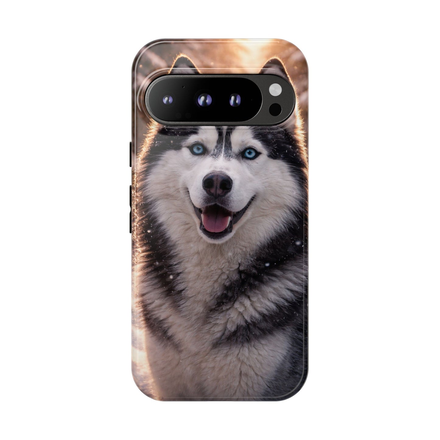 Siberian Husky Tough Phone Case | Blue Eyes Dog Cover Protective iPhone Case