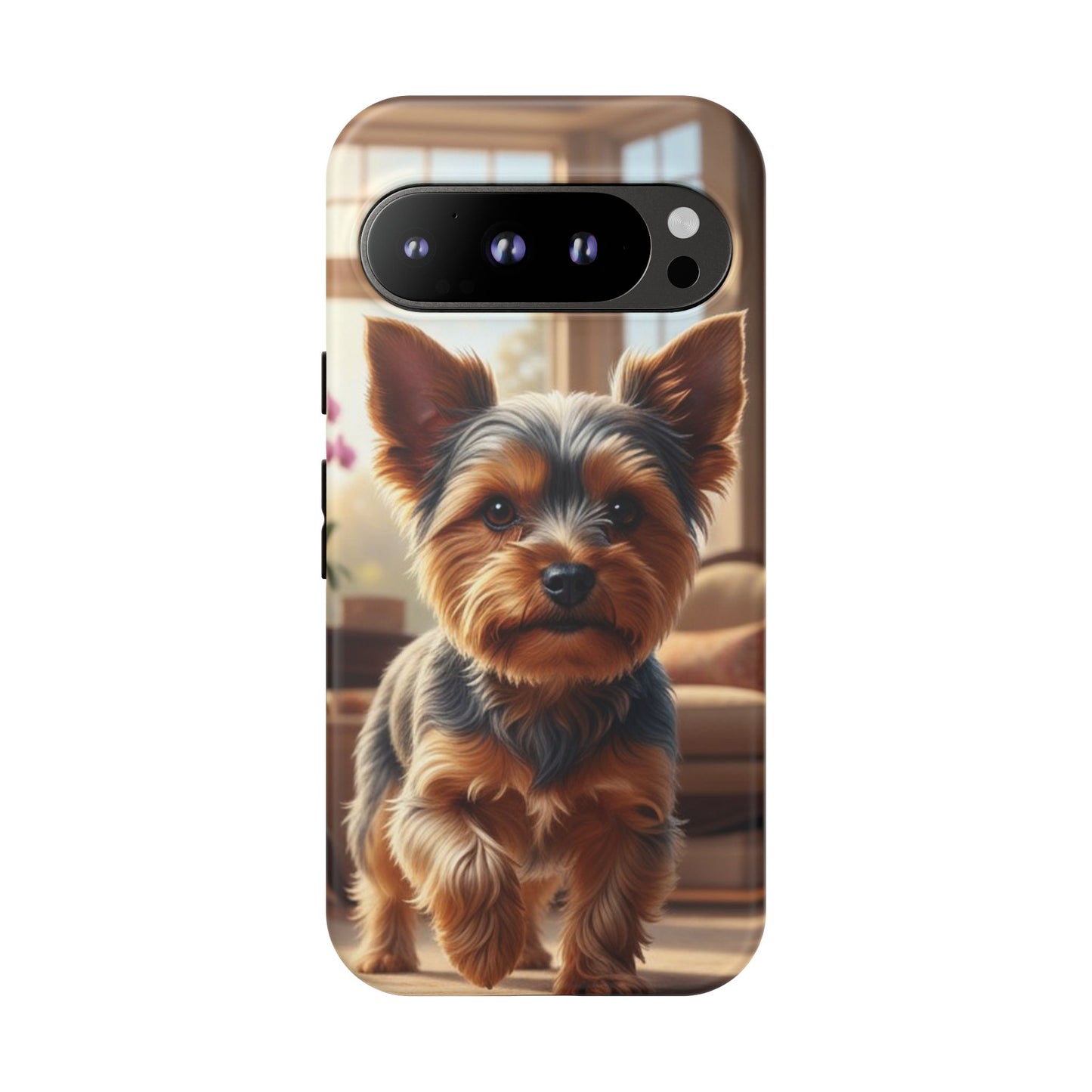 Yorkshire Terrier Phone Case – Cute Yorkie Puppy Tough Case (iPhone, Samsung, Pixel)