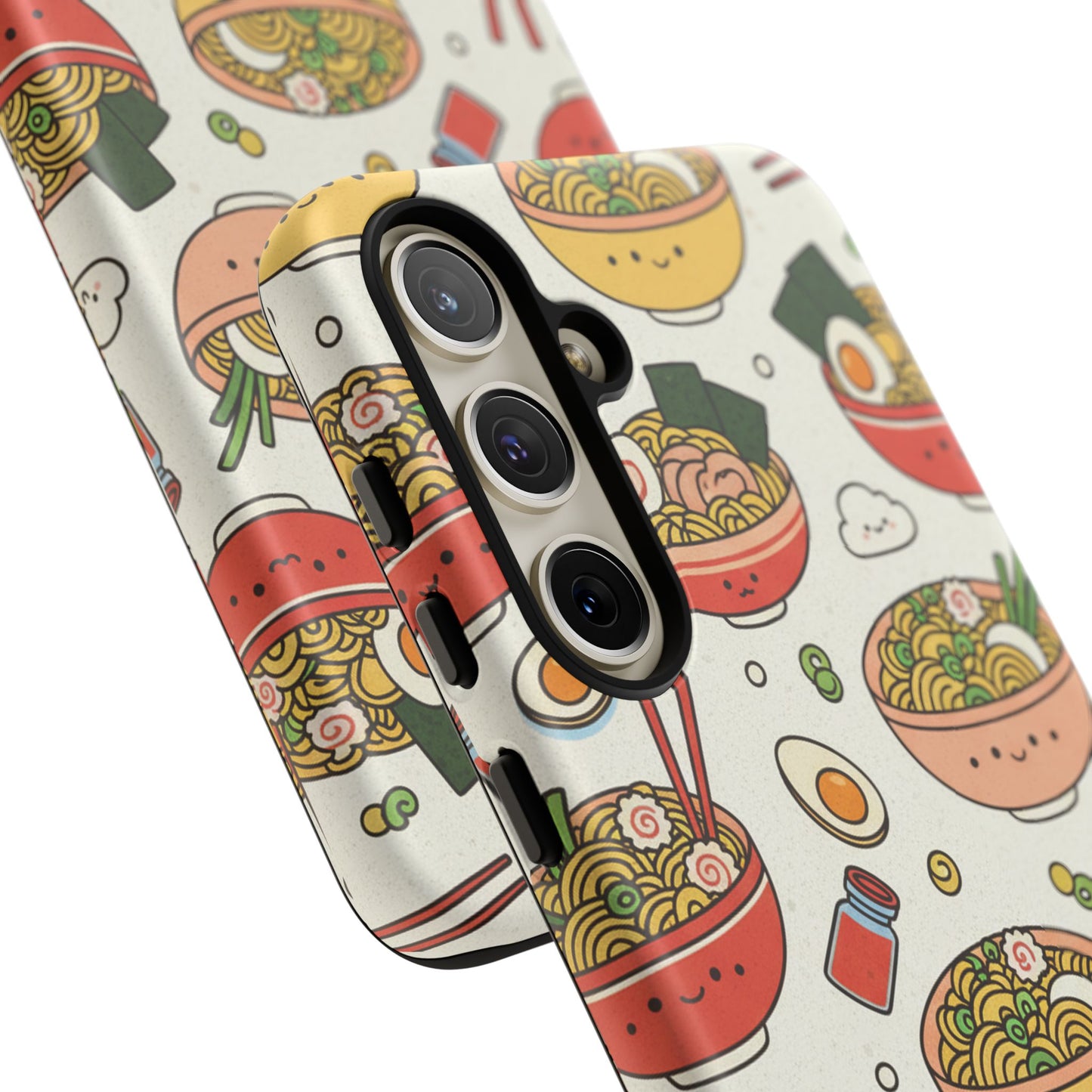 Kawaii Ramen Phone Case – Cute Japanese Food Pattern | Noodle Bowl Aesthetic Case