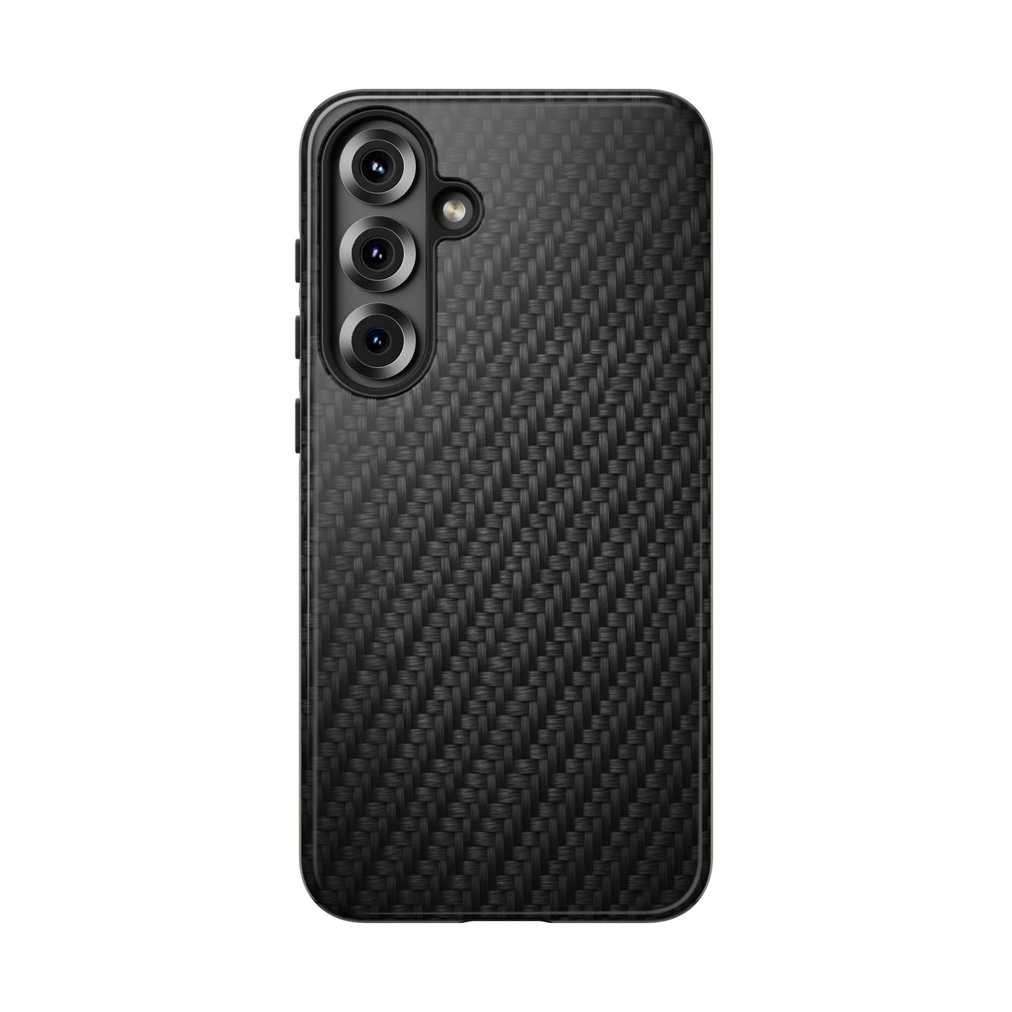 Carbon Fiber Inspired Phone Case – Rugged Slim Protective Tech Case for iPhone & Samsung