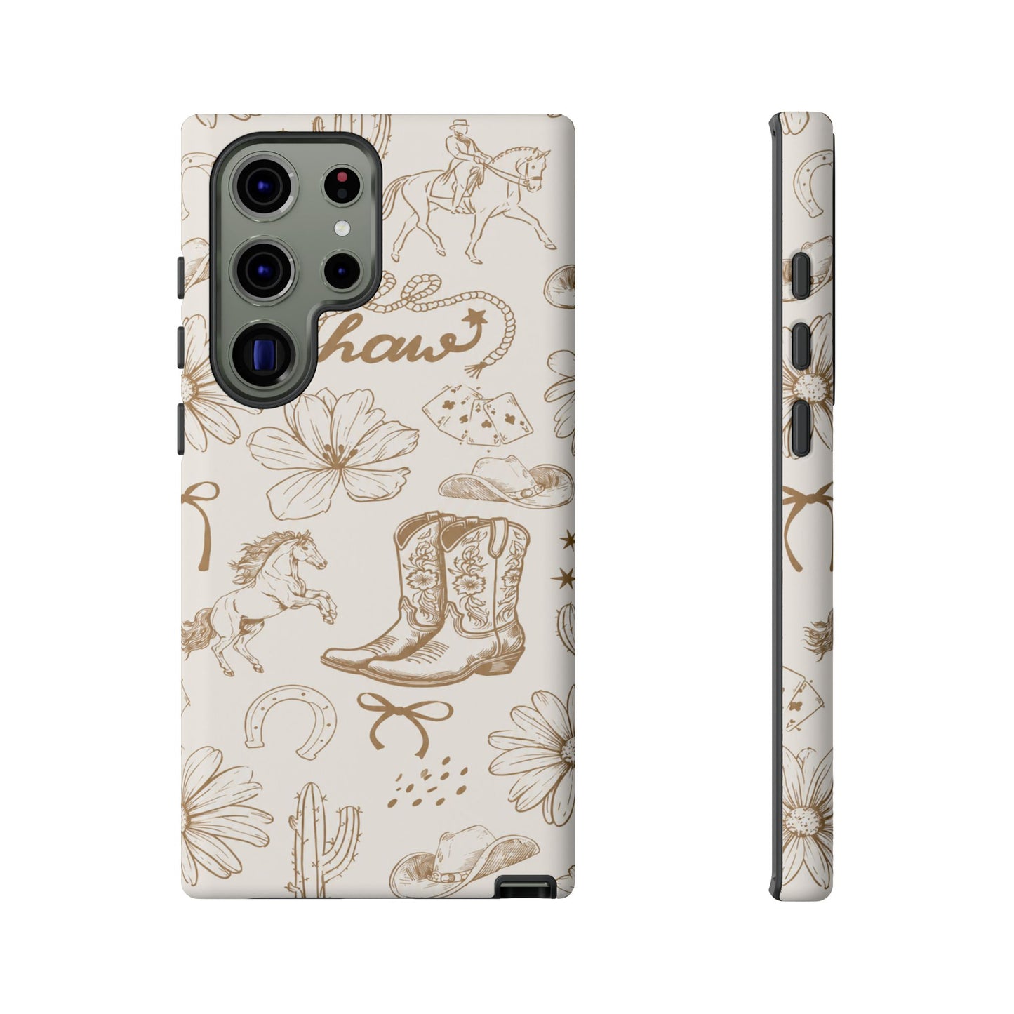 Western Cowgirl Phone Case for iPhone Samsung Galaxy Pixel Tough Case