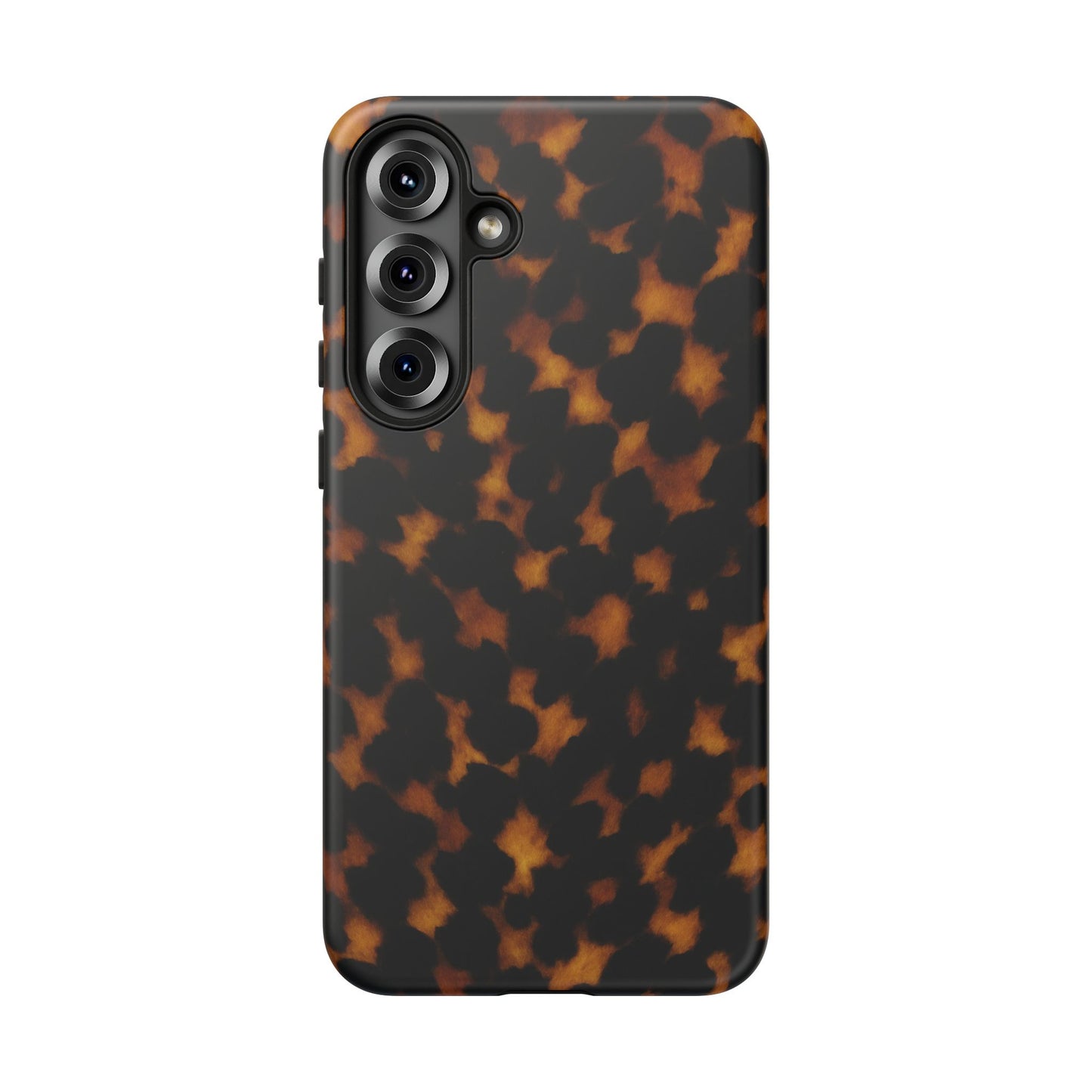 Tortoiseshell Phone Case – Brown Leopard Pattern Luxury Tough Protective Case