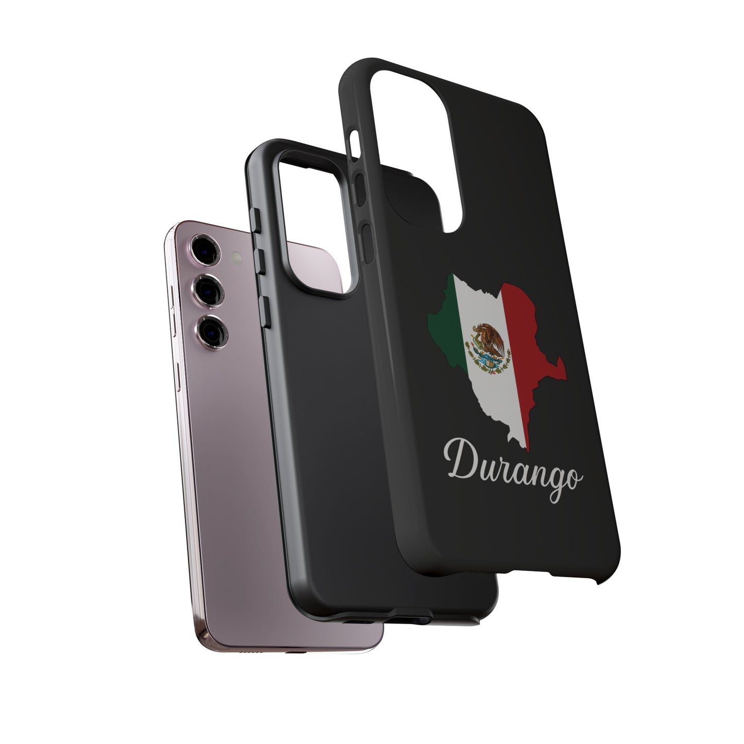 Durango Mexico Flag Map Phone Case | Mexican American Pride Tough Case for iPhone & Samsung