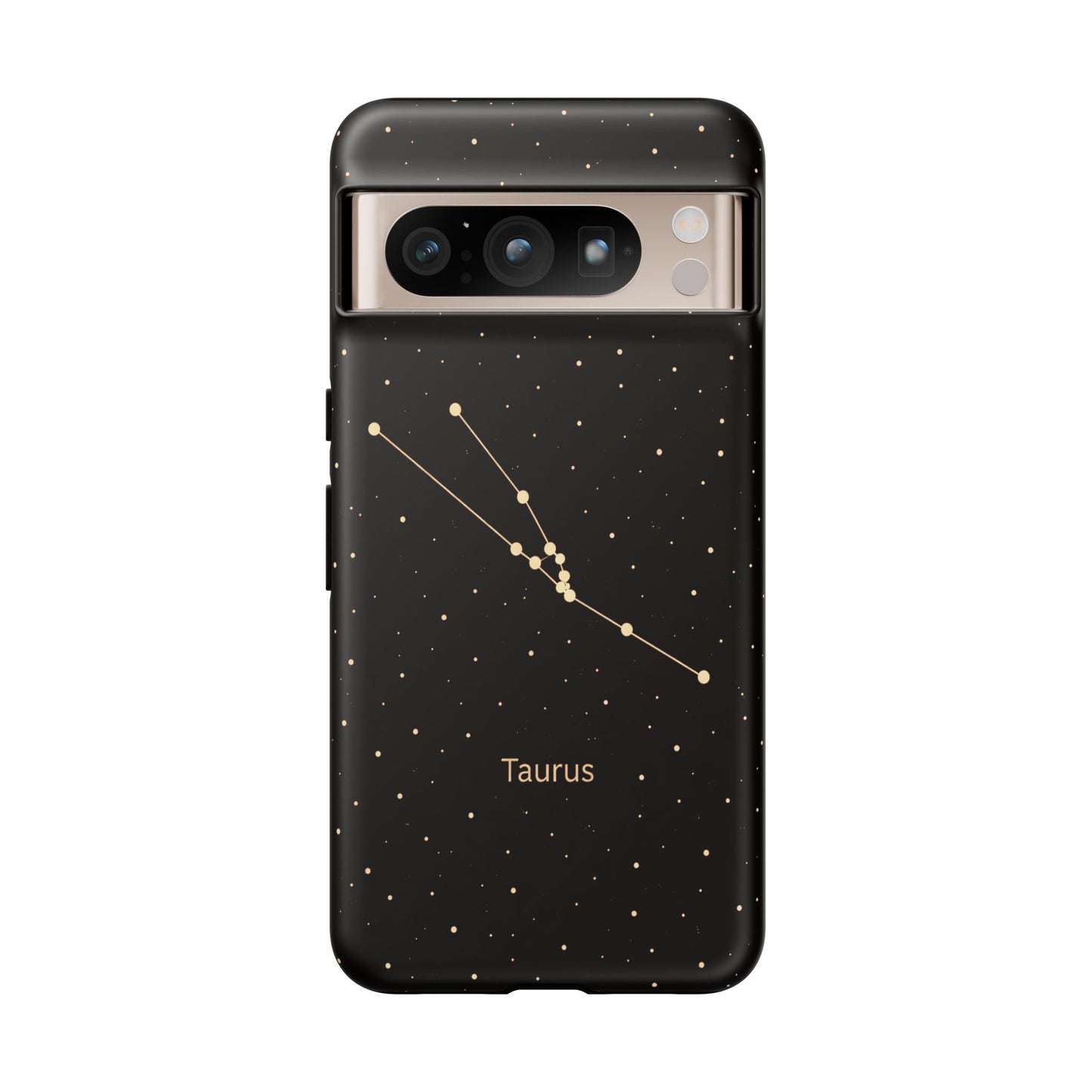 Taurus Zodiac Constellation Phone Case – Luxe Gold Celestial Cover