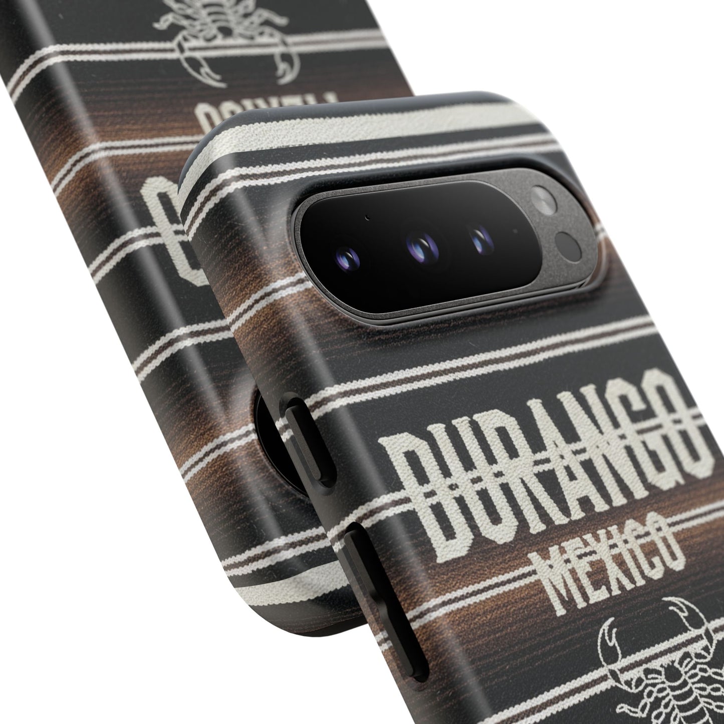 Durango Mexico Phone Case | Serape Scorpion Western Design | Mexican Heritage Tough Case for iPhone & Samsung