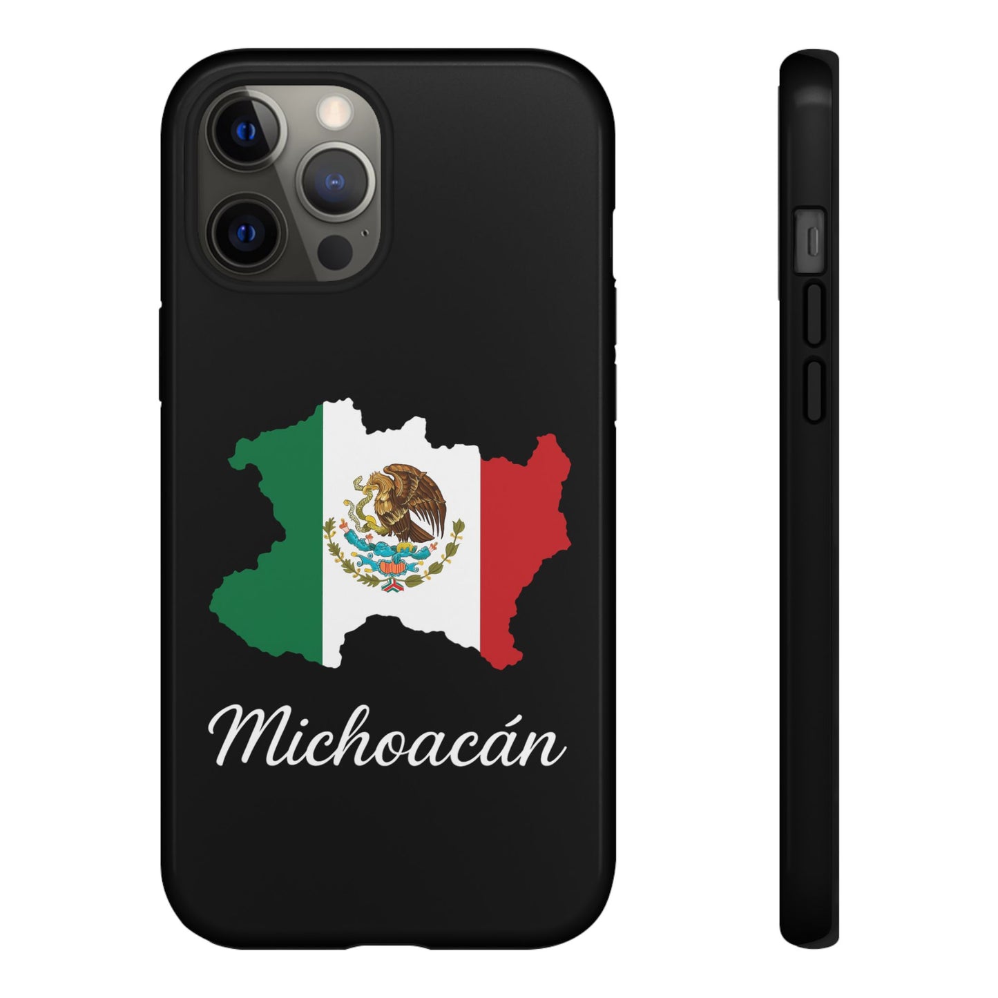 Michoacán Mexico Flag Map Phone Case | Mexican American Pride Tough Case for iPhone & Samsung