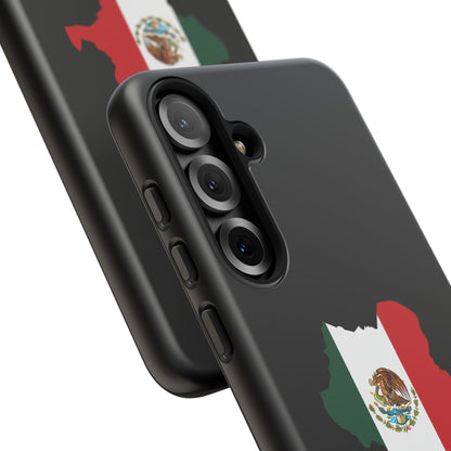 Durango Mexico Flag Map Phone Case | Mexican American Pride Tough Case for iPhone & Samsung