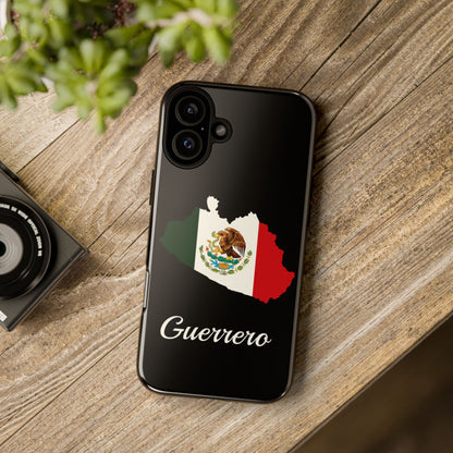 Guerrero Mexico Flag Map Phone Case | Mexican American Pride Tough Case for iPhone & Samsung