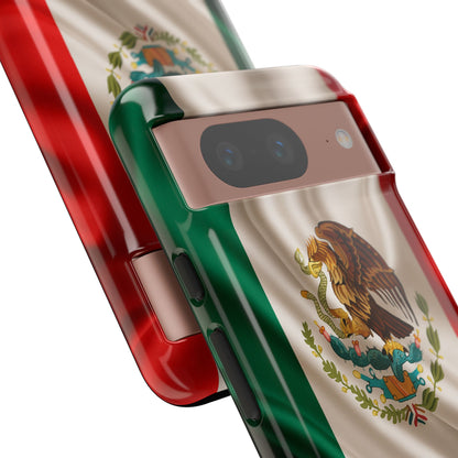 Mexico Flag Phone Case | Mexican Pride iPhone & Samsung Case | Tricolor Aesthetic Tough Protective Cover