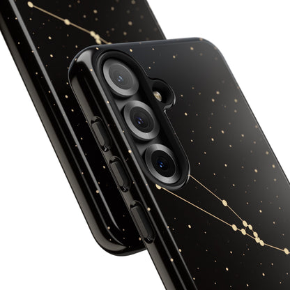 Taurus Zodiac Constellation Phone Case – Luxe Gold Celestial Cover