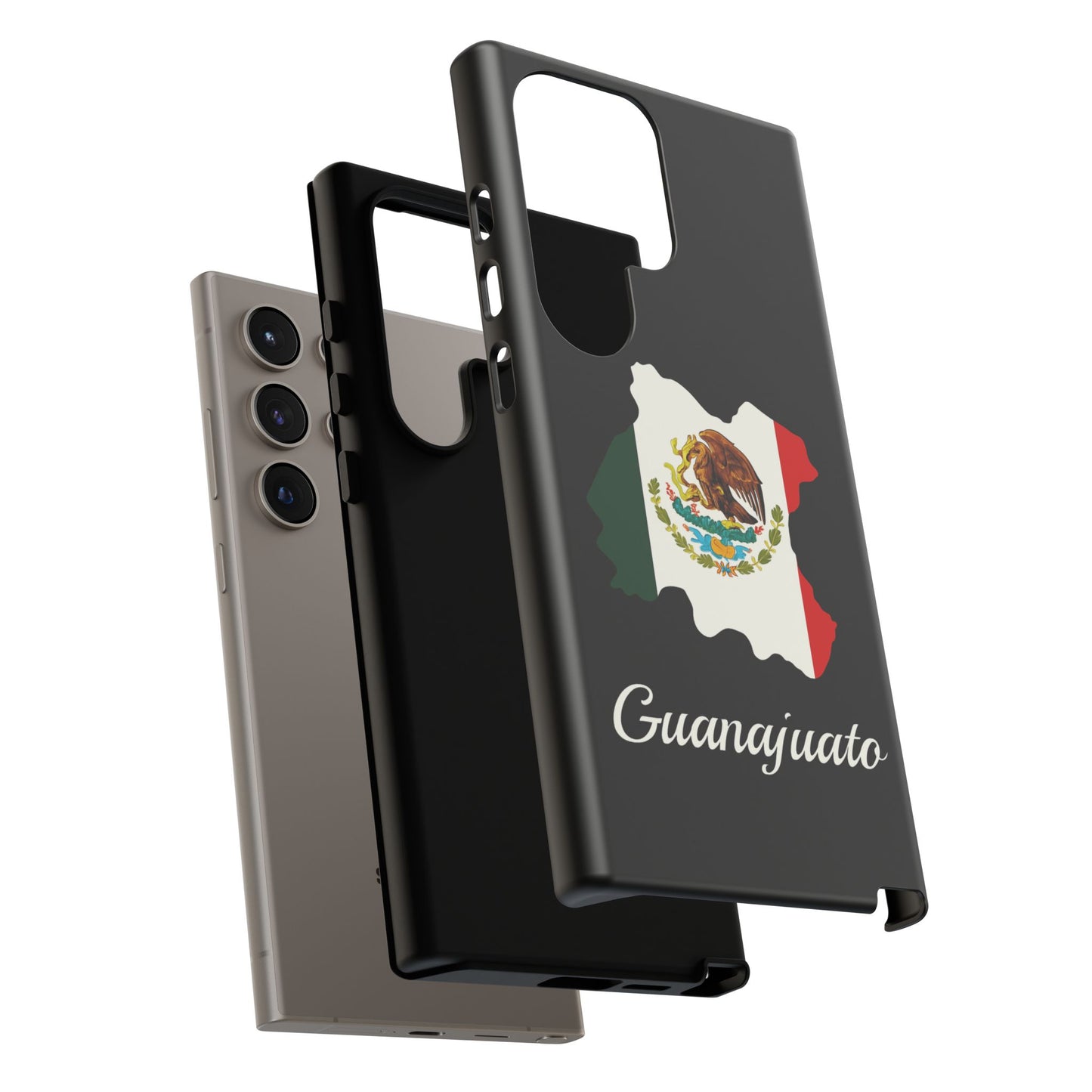 Guanajuato Mexico Flag Map Phone Case | Mexican American Pride Tough Case for iPhone & Samsung
