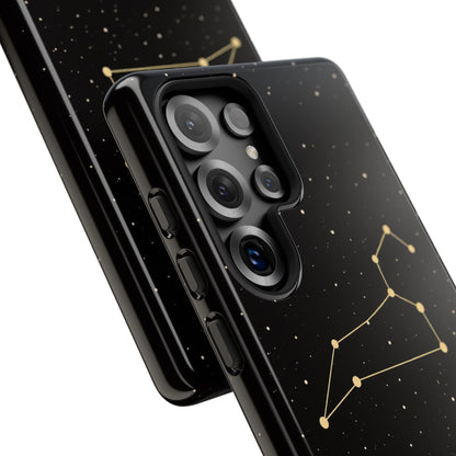 Leo Zodiac Constellation Phone Case – Luxe Gold Celestial Cover